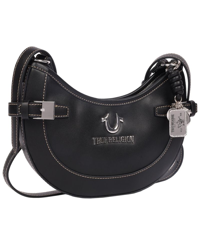Multi-Strap Denim Shoulder Bag