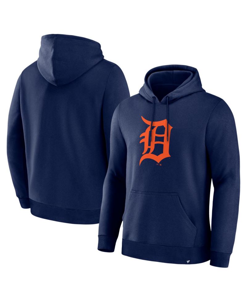 Men's Navy Detroit Tigers Primary Logo Legacy Hoodie