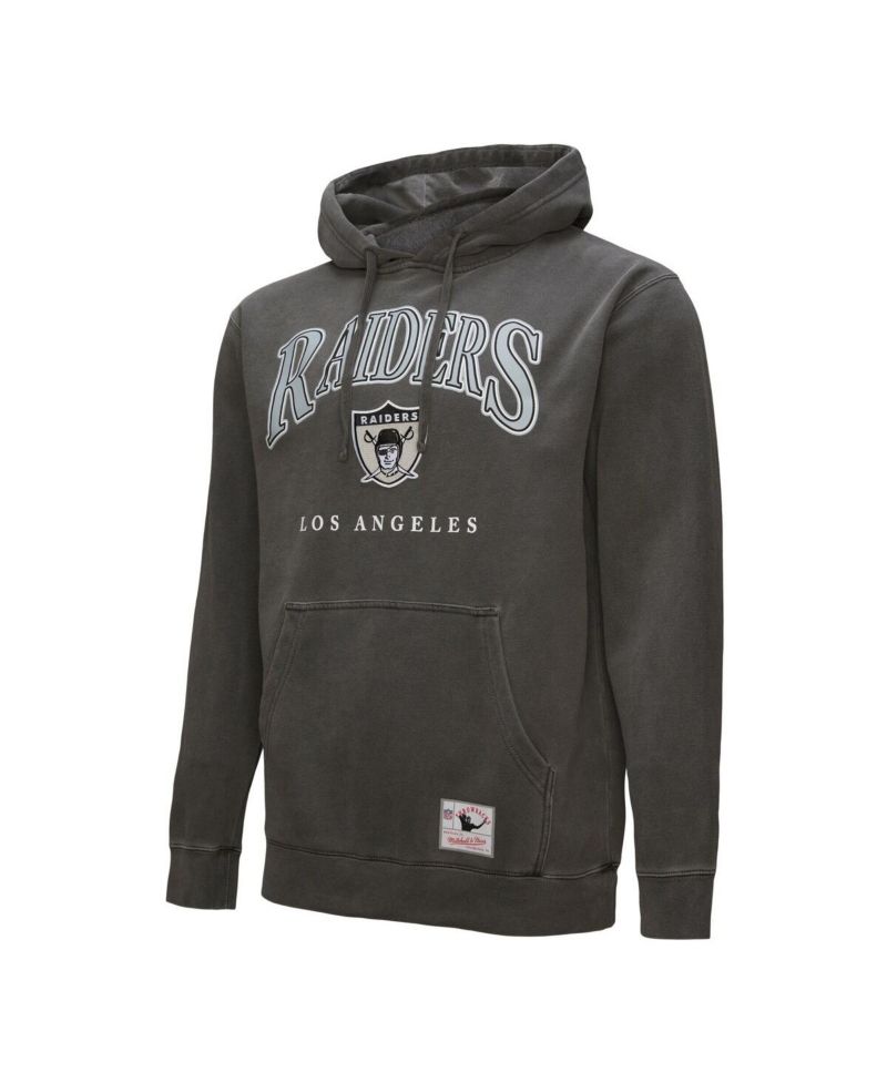 Gray Los Angeles Raiders Slot Pullover Hoodie
