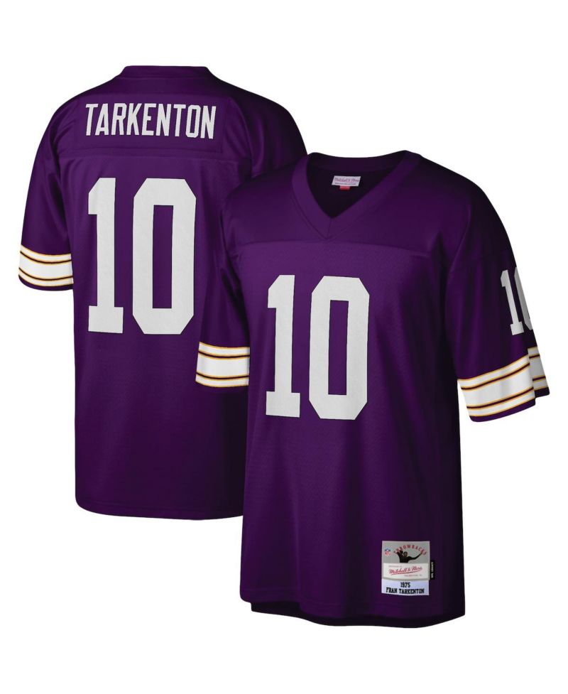 Men's Fran Tarkenton Minnesota Vikings Replica Throwback Jersey