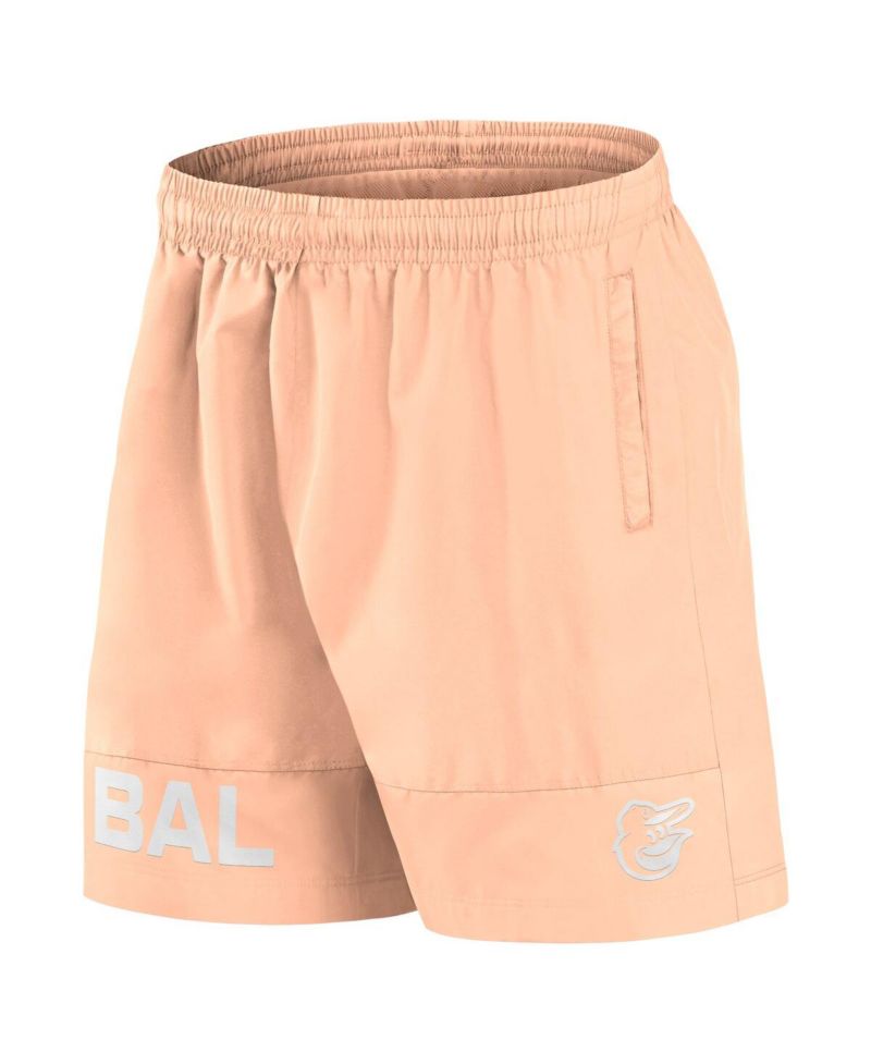 Men's Light Pink Baltimore Orioles Elements Swim Shorts