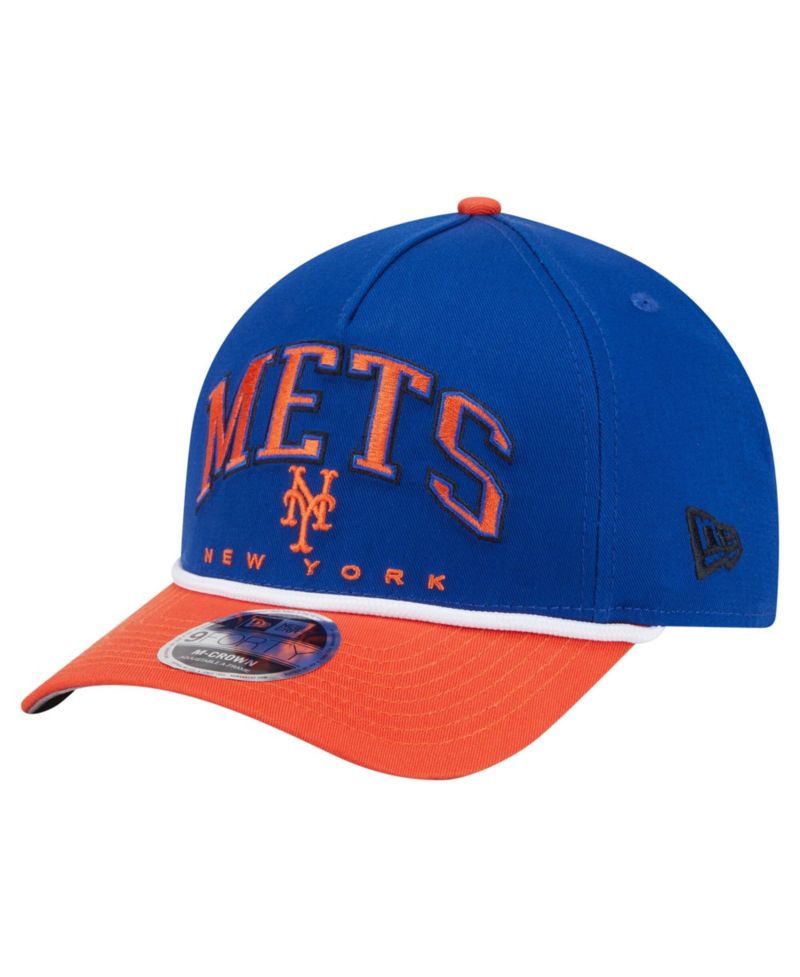 Men's Royal/Orange New York Mets Arch 9FORTY A-Frame M-Crown Adjustable Hat