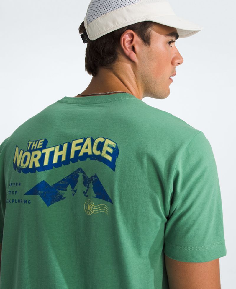 Men's Explore Postcard Short-Sleeve T-Shirt