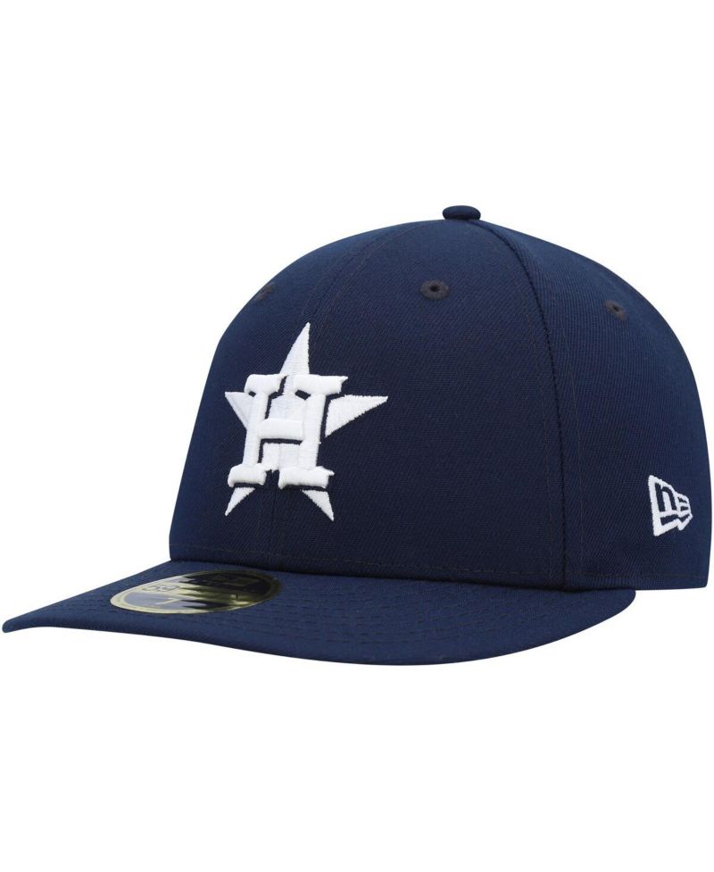 Men's Navy Houston Astros Oceanside Low Profile 59FIFTY Fitted Hat