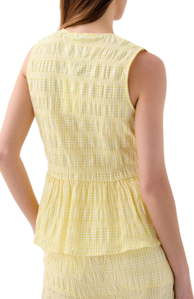 Women's Cop Check Top