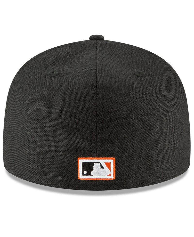 Men's Black San Francisco Giants Cooperstown Collection Wool 59FIFTY Fitted Hat