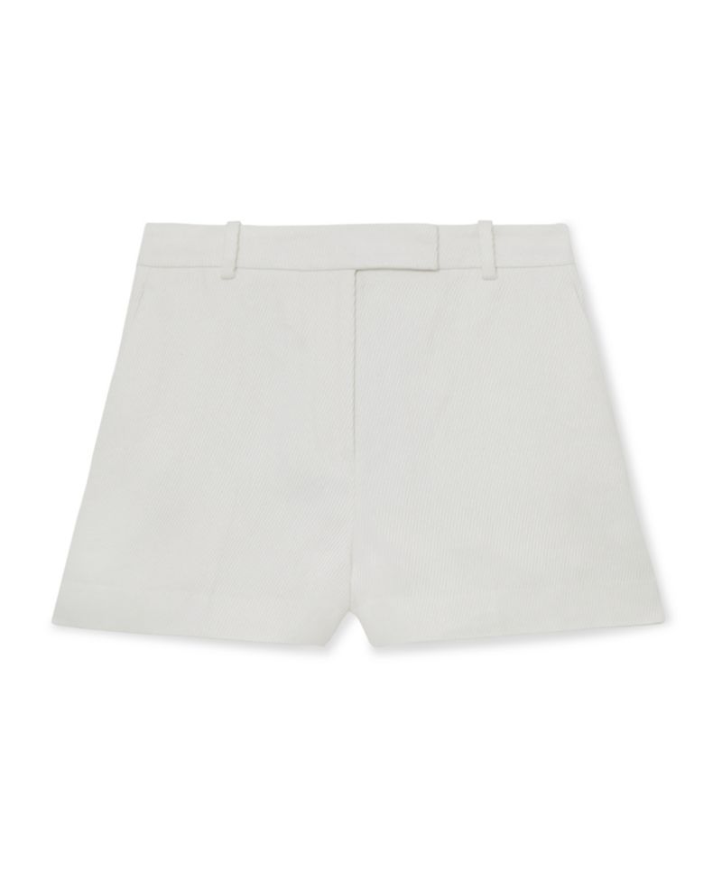 Women's Linen-Blend Tailored Shorts