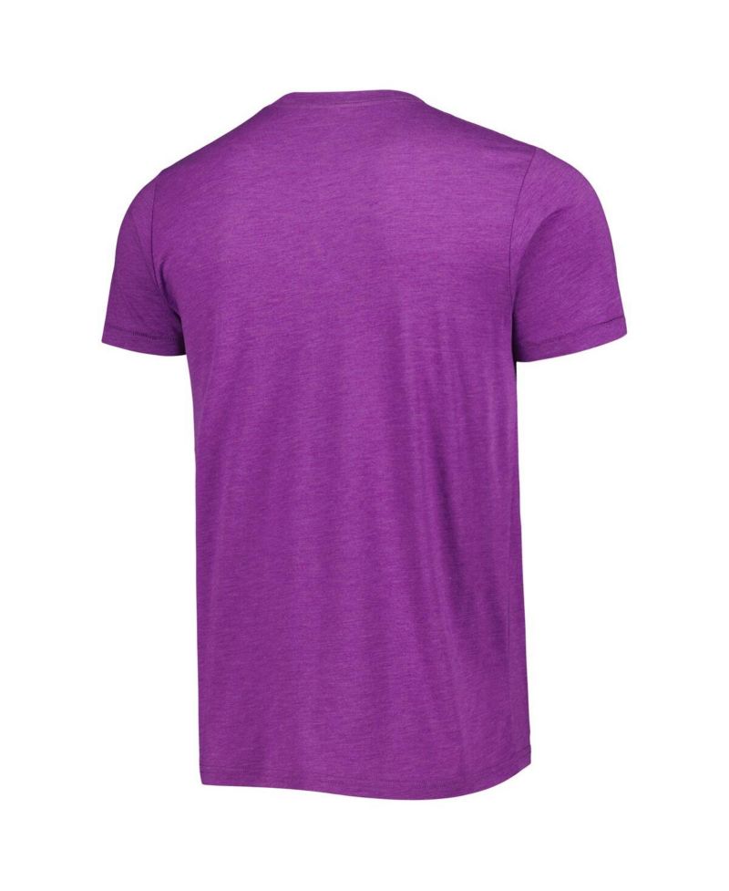 Men's and Women's Purple Yo! MTV Raps Tri-Blend T-shirt