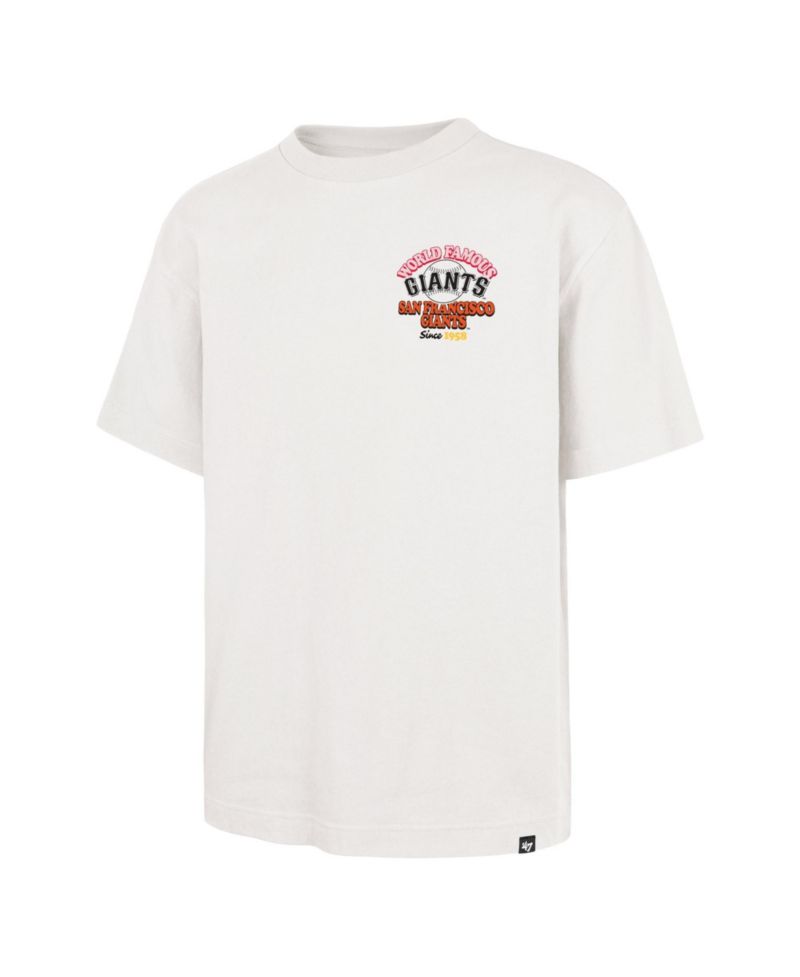 Men's '47 Cream San Francisco Giants Glizzy T-Shirt