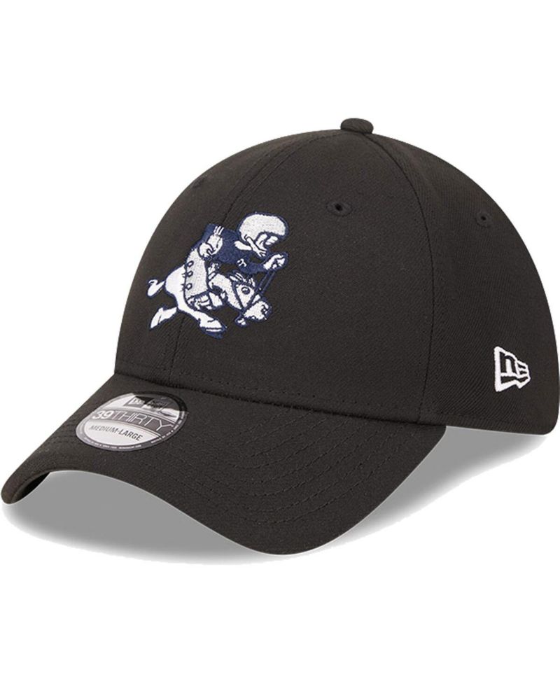 Men's Black Dallas Cowboys Retro Joe Main 39THIRTY Flex Hat