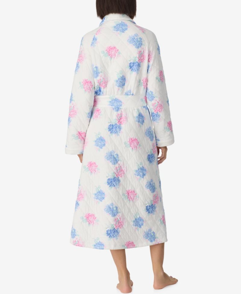 Women's Dream Diamond Cotton Quilt Ballet Long Wrap Robe