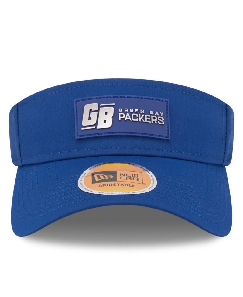Men's Navy Green Bay Packers The 1923 Classic Sideline Visor Hat