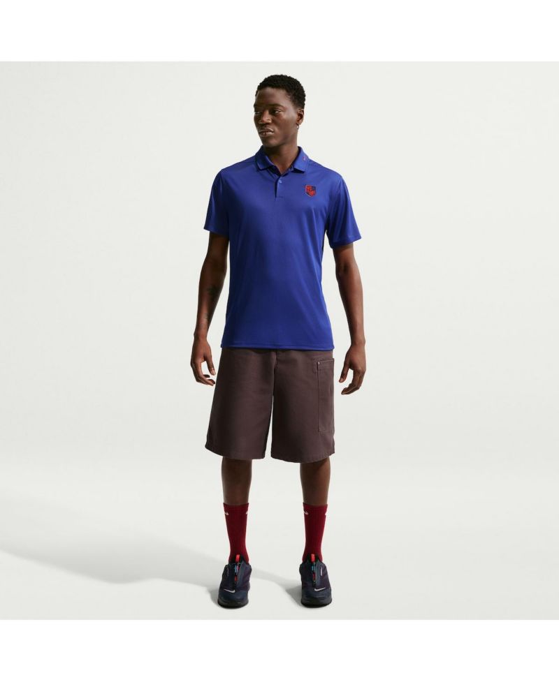 Men's Royal USMNT Dri-FIT Victory Polo Shirt
