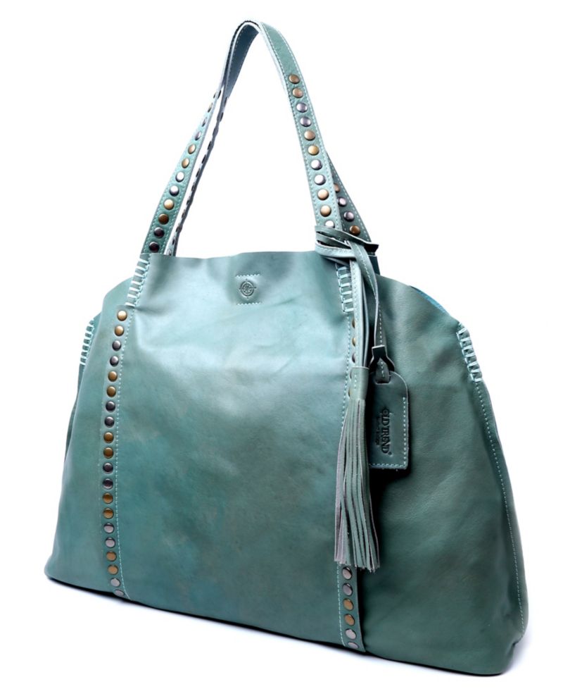 Birch Medium Leather Tote Bag