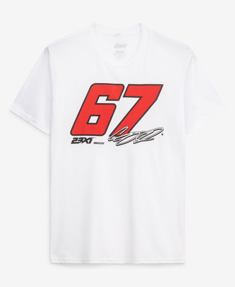 Men's White Corey Heim #67 Lifestyle Tri-Blend T-Shirt