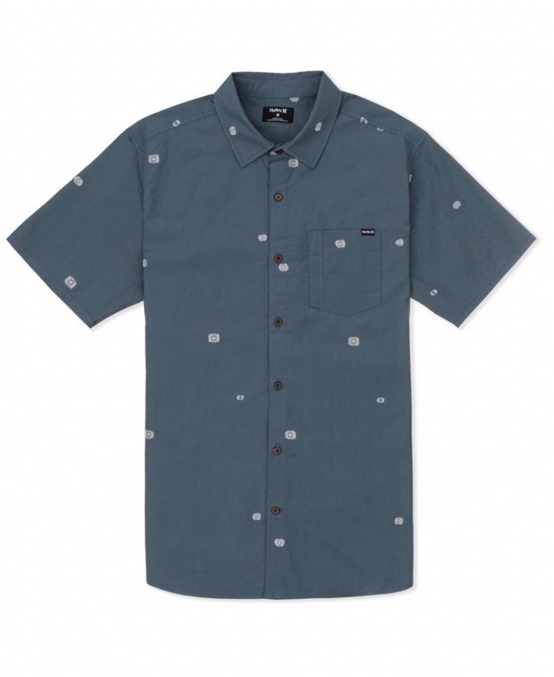 Men's Dobby Short-Sleeve Shirt