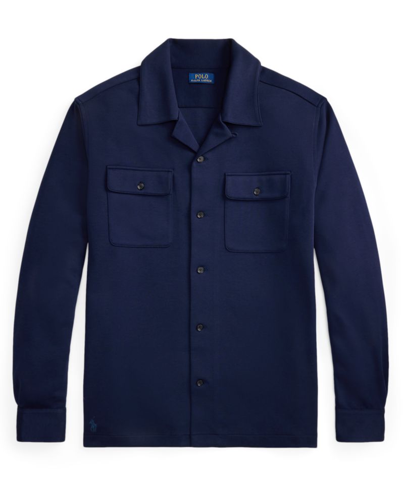 Long Sleeve Double Knit Tech Shirt