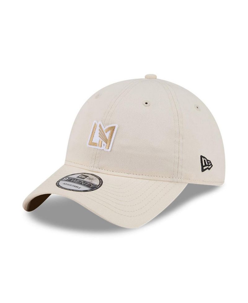 Men's Beige LAFC Micro Team Logo 9TWENTY Adjustable Hat