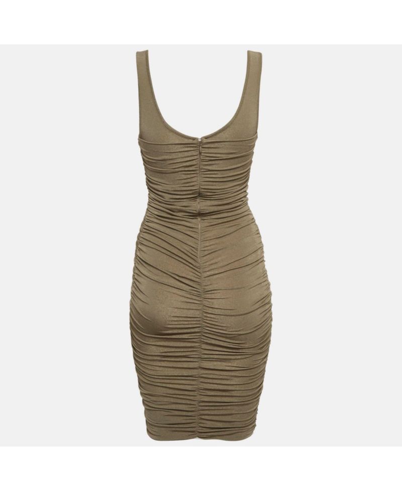 Women's Jersey Ruched Bodycon Mini Dress