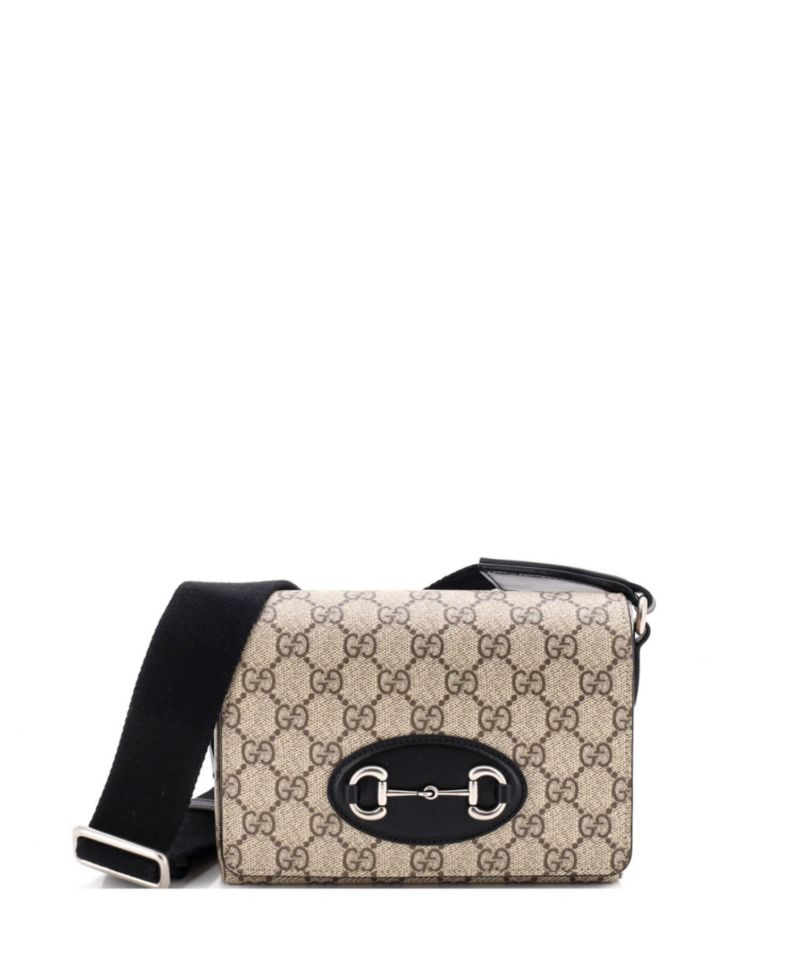 Horsebit 1955 Coated Canvas Mini Shoulder Bag