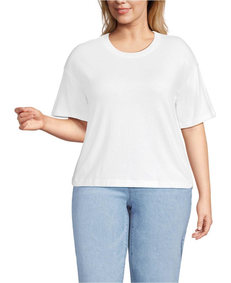 Women's Plus Size Short Sleeve Mariner T-Shirt