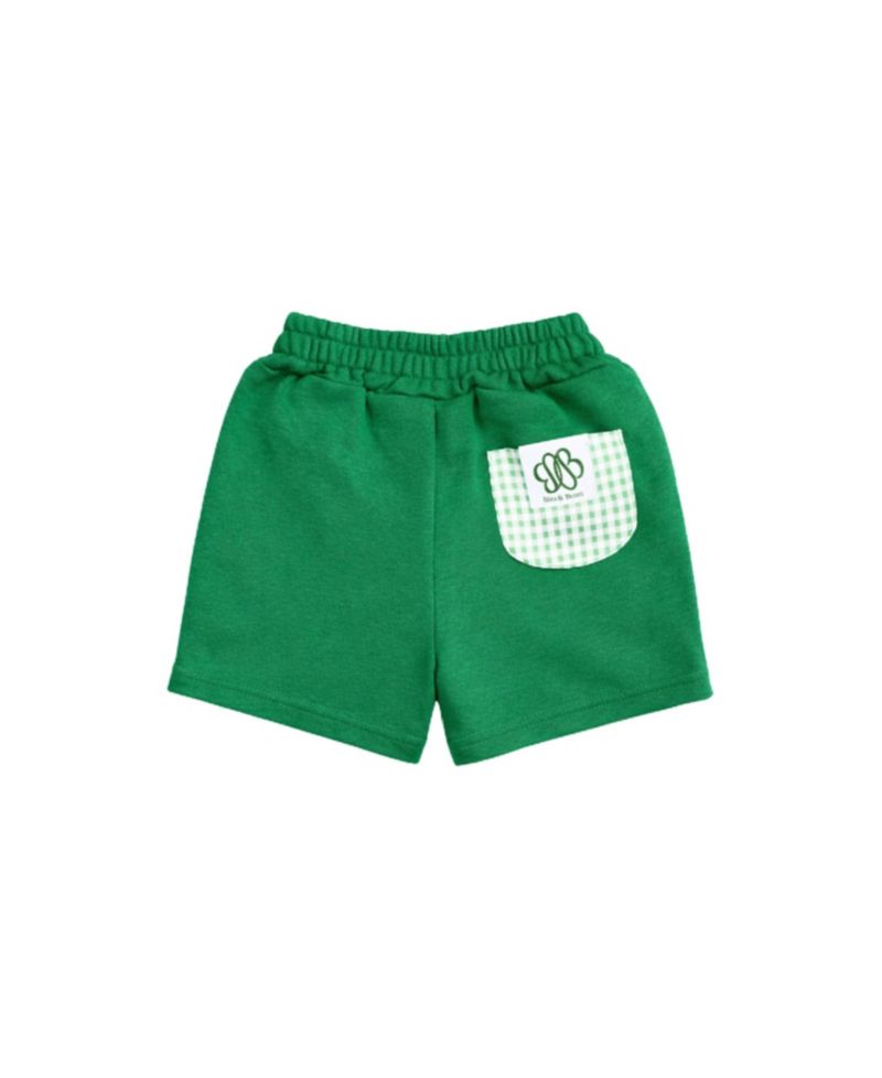 Toddler Bits and Bows Unisex Seersucker Pocket Shorts