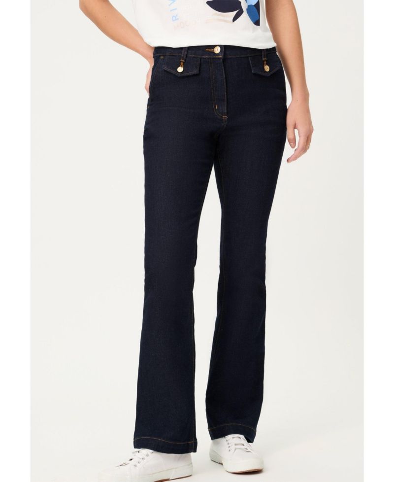 Women's Dark Denim Bootcut Jean