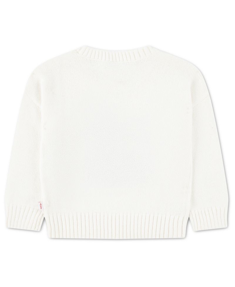 Toddler Girls' 2T-5T Cherry Oversized Sweater