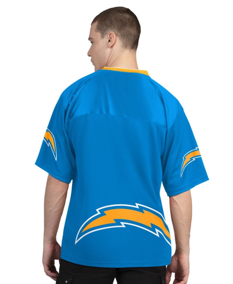 Men's Los Angeles Chargers Graphic Short-Sleeve and Long-Sleeve T-Shirt, 2-Piece Set