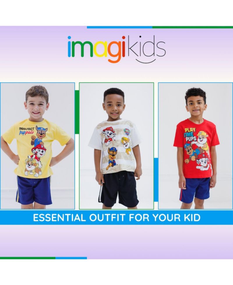 Boys T-Shirt and Mesh Basketball Shorts Outfit Set
