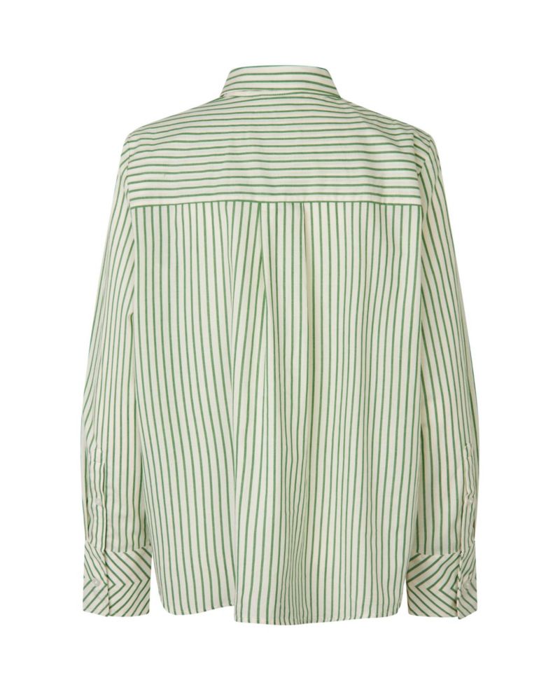 Women's Mairyelle Striped Long-Sleeve Button-Down Shirt
