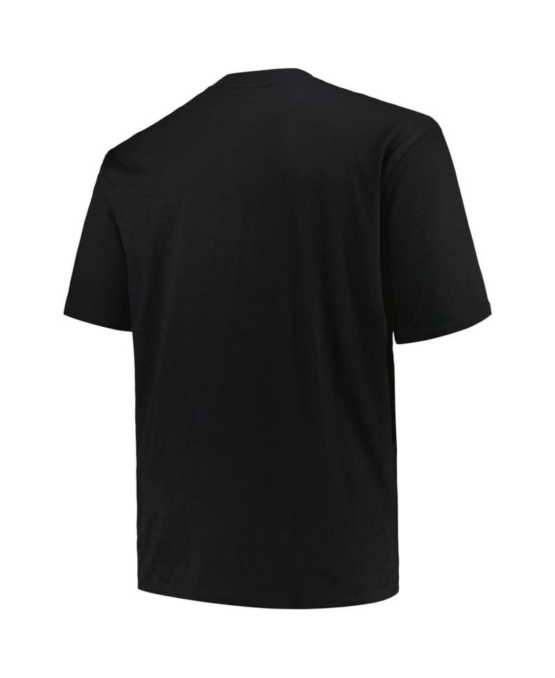 Men's Black Seattle Seahawks Big & Tall Pop T-Shirt