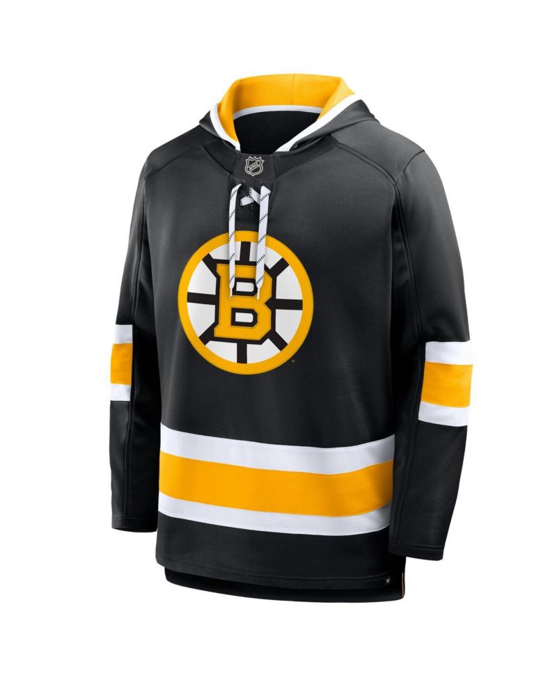 Men's Black Boston Bruins Prime Time Fleece Hoodie