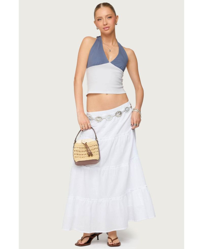 Women's Charlotte Tiered Maxi Skirt