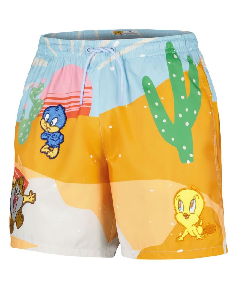 Men's Khaki Looney Tunes Shorts