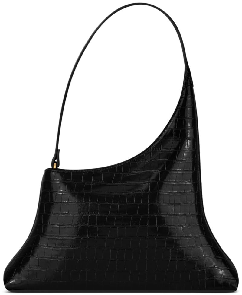 Lyra Embossed Pattern Small Shoulder Handbag