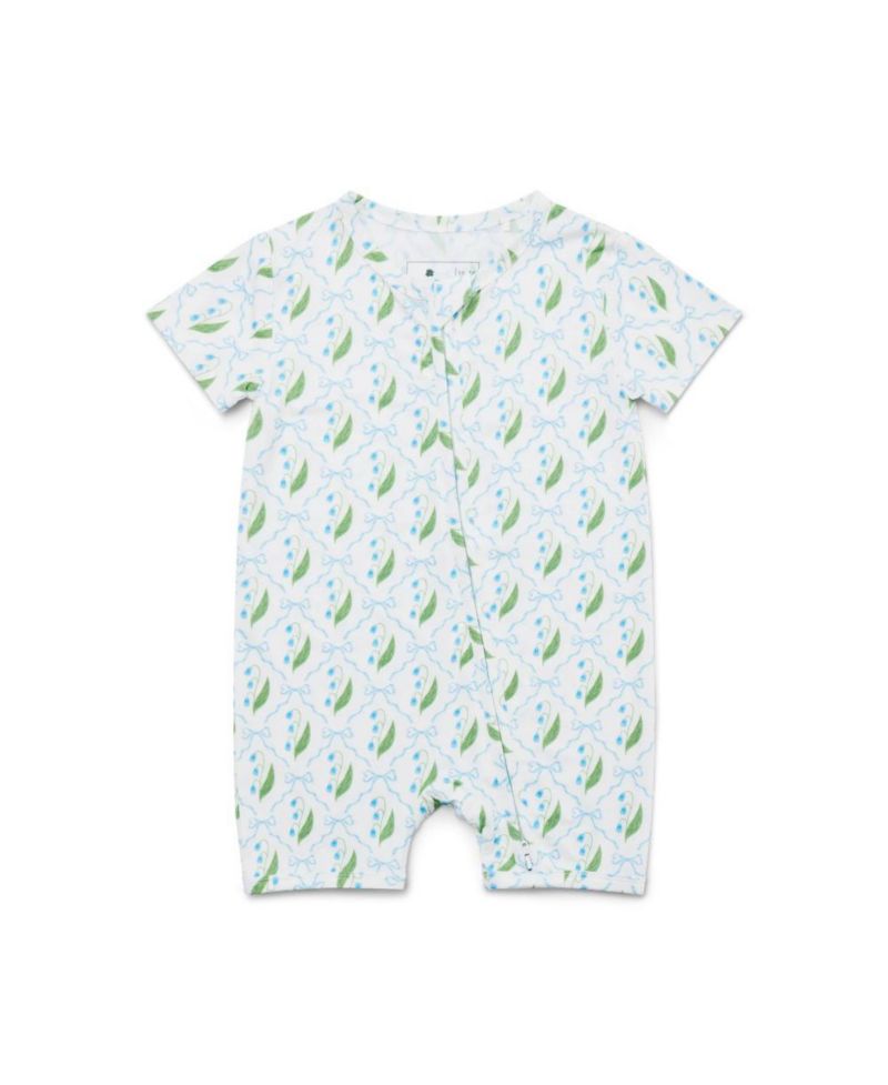 Baby Girls Bluebell Bows Bamboo Sleeper