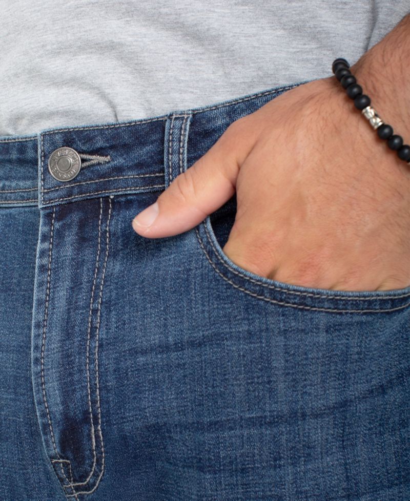 Men's Athletic Taper Stretch Denim Jeans