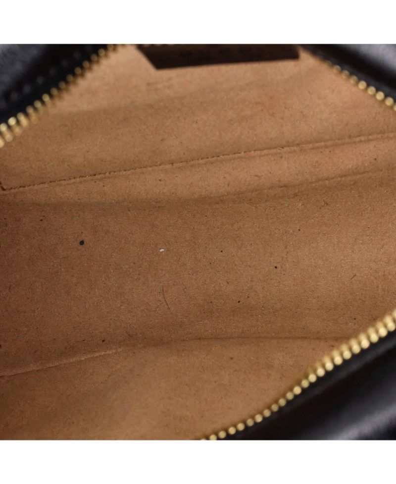 Small GG Marmont Shoulder Bag Diagonal Quilted GG Canvas with Leather