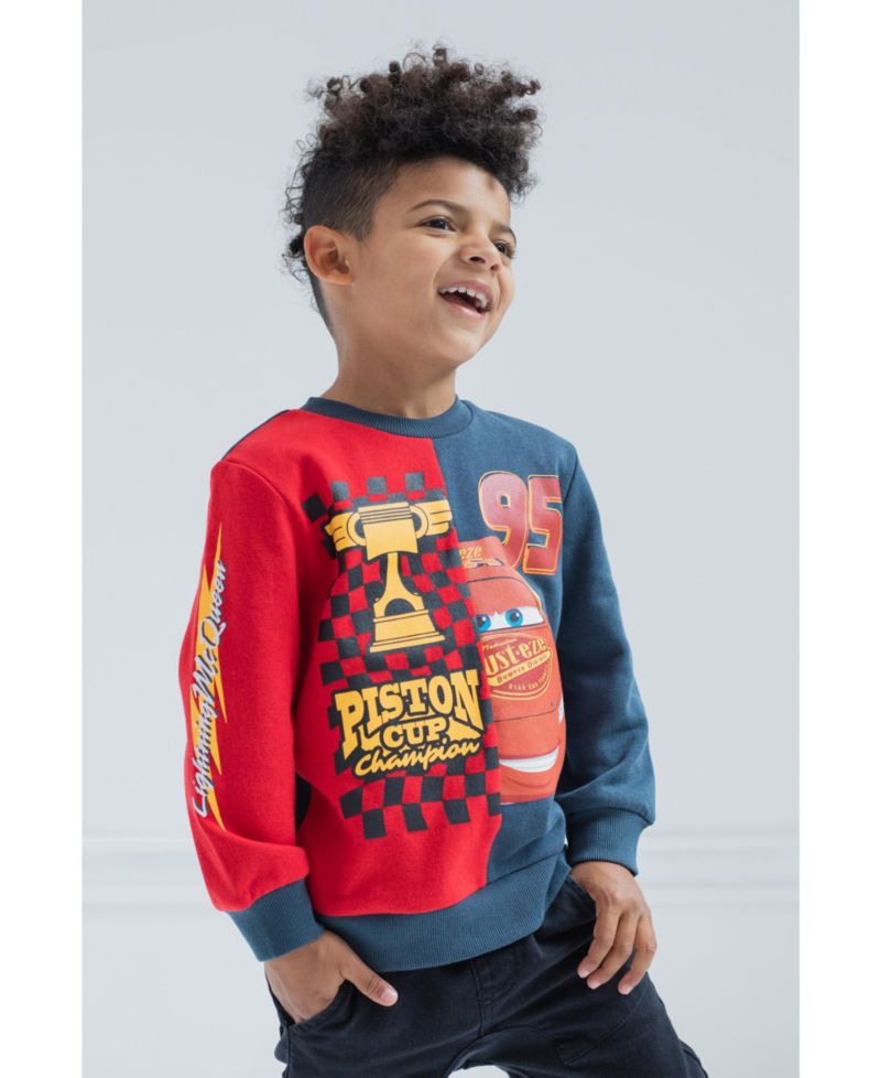 Boys Lion King Mickey Mouse Cars Toy Story Sweatshirt to (2T - 18-20)