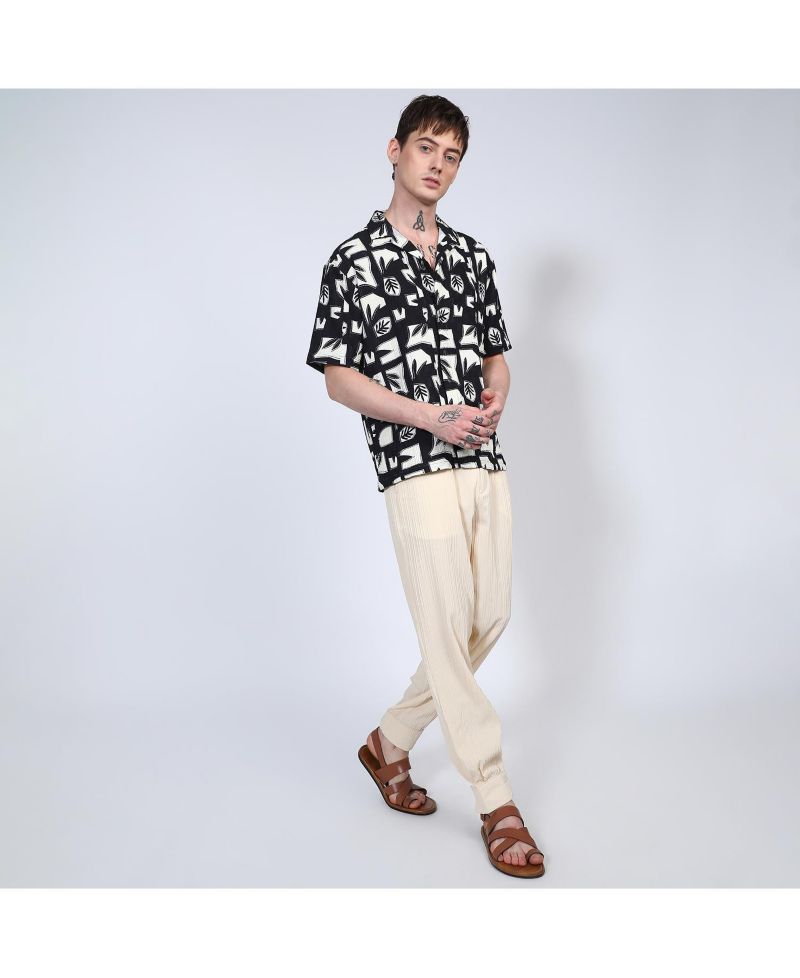 Men's Pleat-Creased Shirt