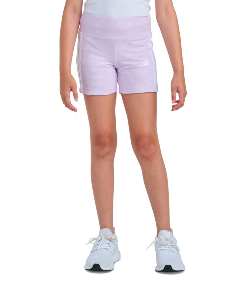 Girls' 8-16 Detached Waistband Rib Bike Shorts