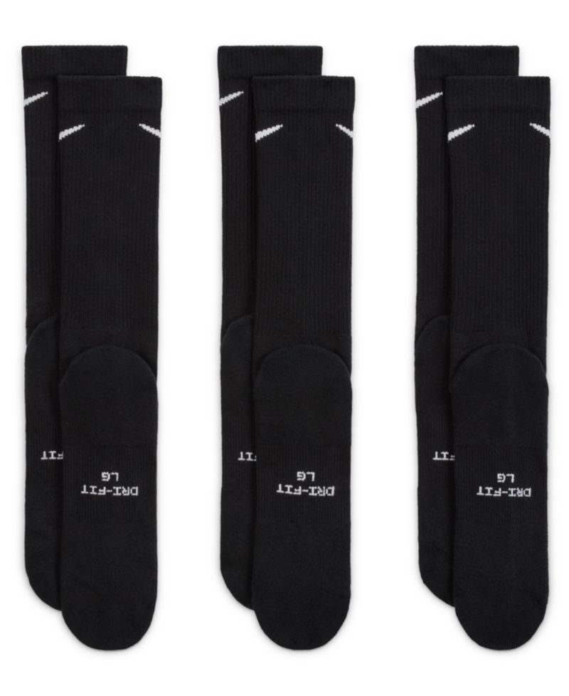 Unisex Everyday Elevated Crew Socks, 3-Pack