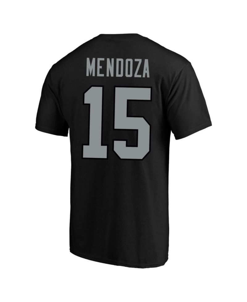 Men's Fernando Mendoza Black Las Vegas Raiders Big & Tall Player Name & Number T-Shirt
