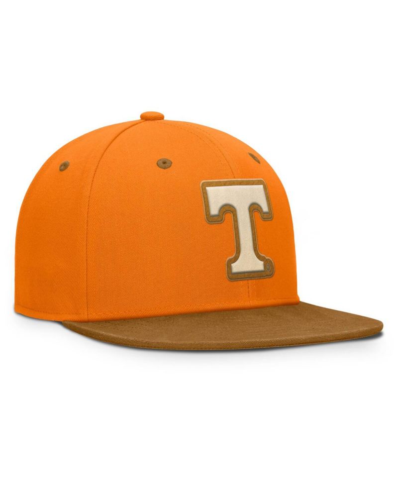 Men's Tennessee Orange/Brown Tennessee Volunteers Noboa Fitted Hat