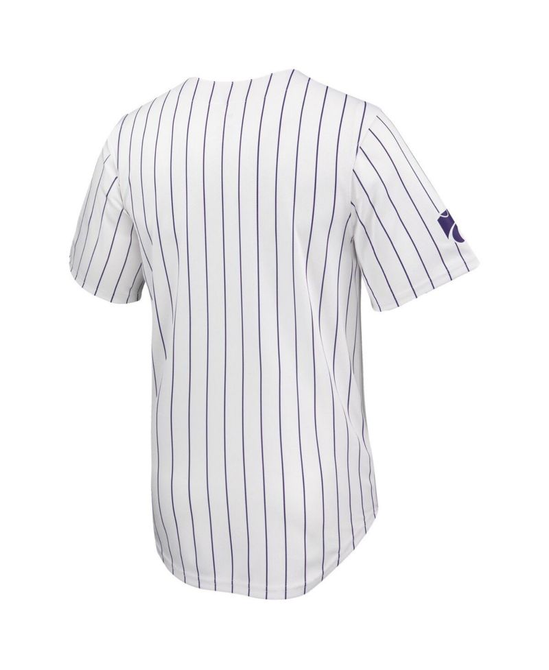 Men's White Kansas State Wildcats Limited Baseball Jersey