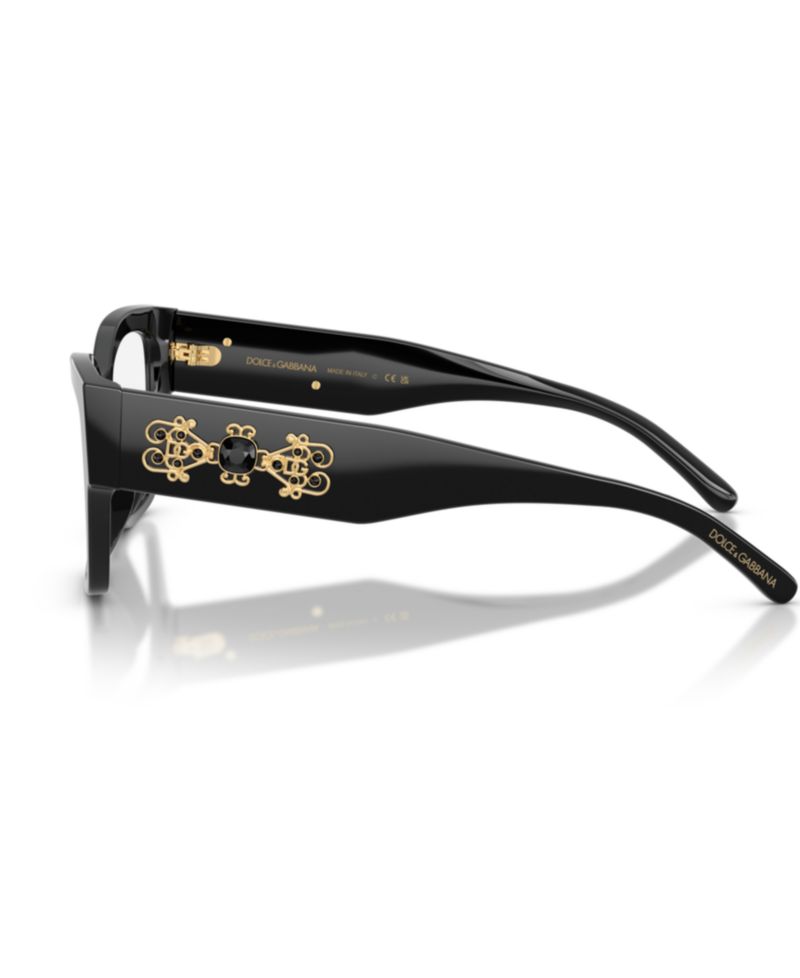Woman Cat Eye Plastic DG3435B Eyeglasses