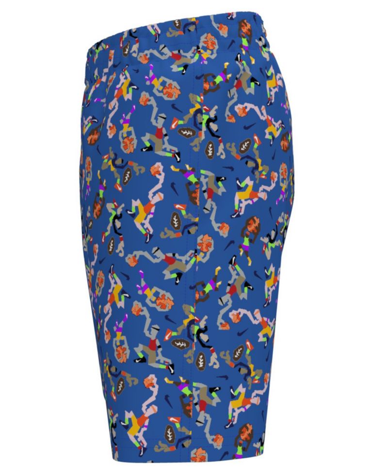 Boys' 8-20 Sports Guy Novelty Print Swim Trunks