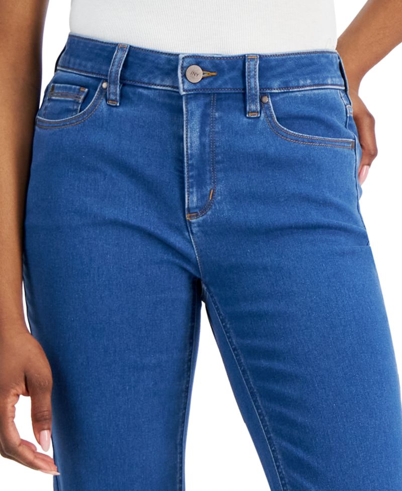 Women's Lexington Mid Rise Straight Leg Denim Jeans