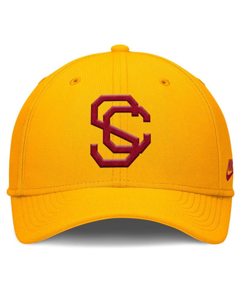 Men's Gold USC Trojans Rise Academic Dri-FIT Flex Hat
